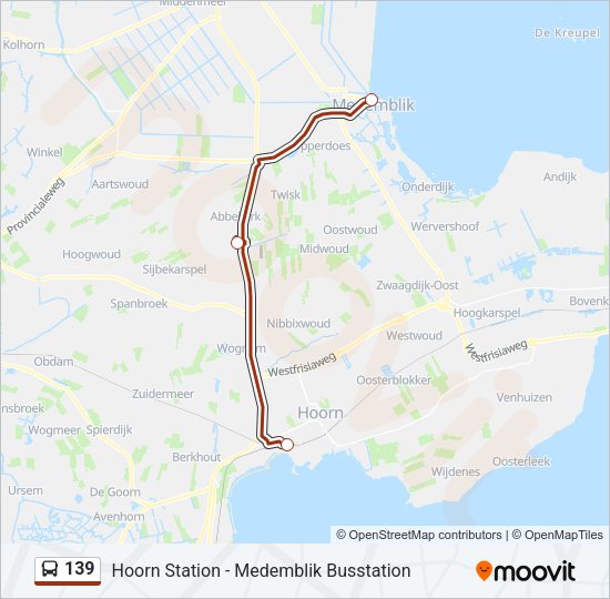 139  Line Map