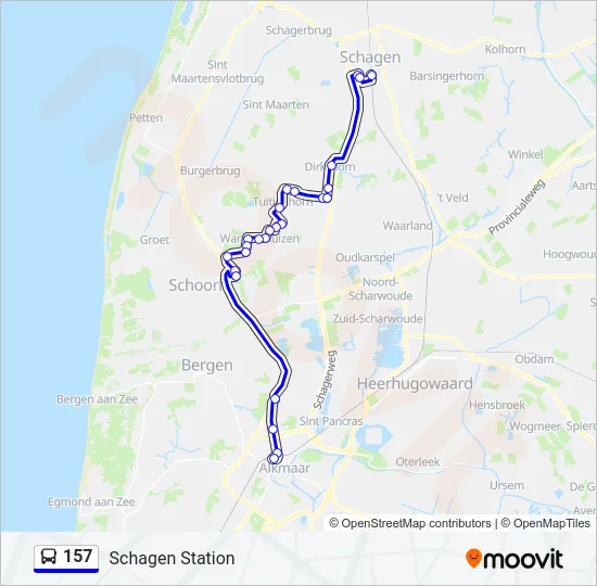 157  Line Map