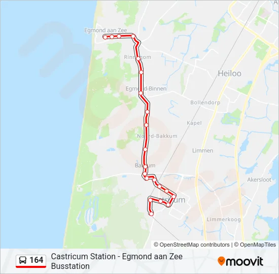 164  Line Map