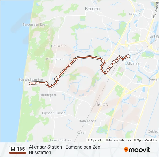 165  Line Map
