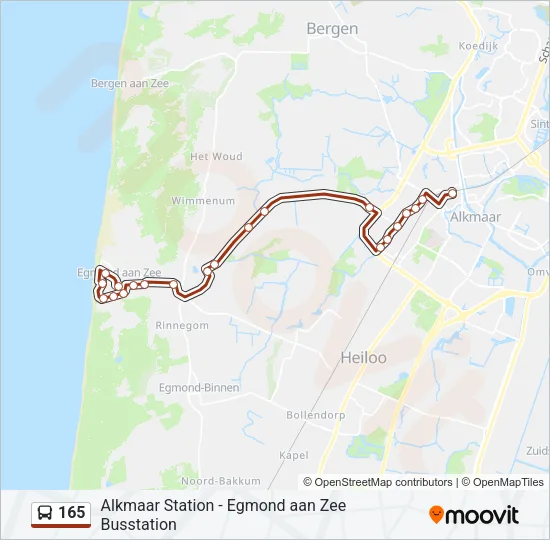 165  Line Map