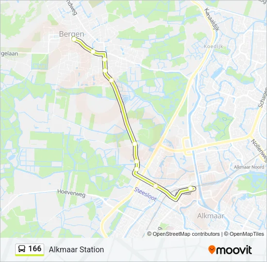 166  Line Map