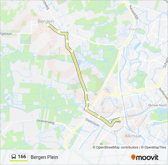 166  Line Map