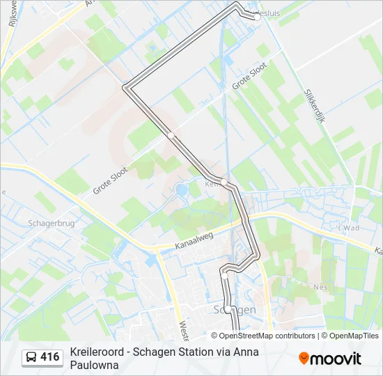 416  Line Map