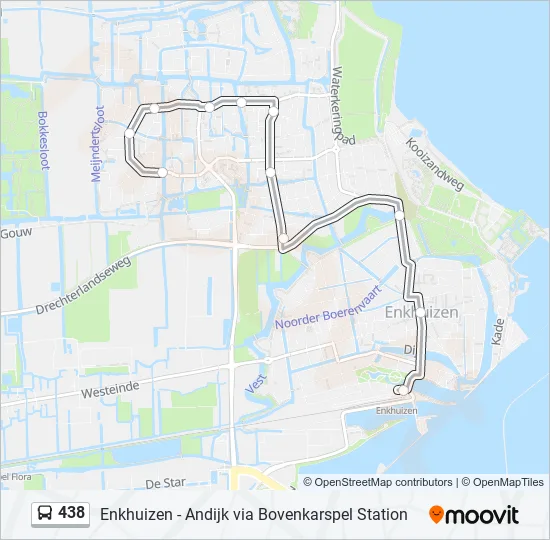 438  Line Map