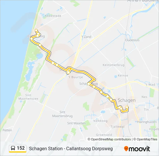 152  Line Map