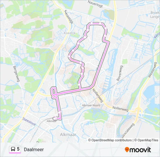5  Line Map