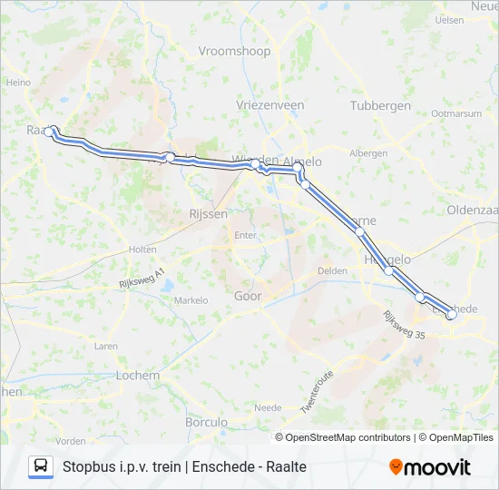 STOPBUS I.P.V. TREIN Bus Line Map