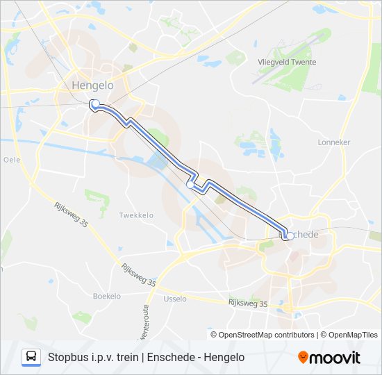 STOPBUS I.P.V. TREIN Bus Line Map