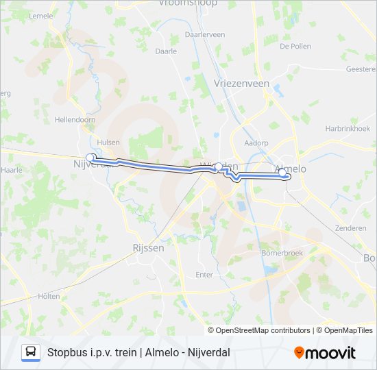 STOPBUS I.P.V. TREIN Bus Line Map