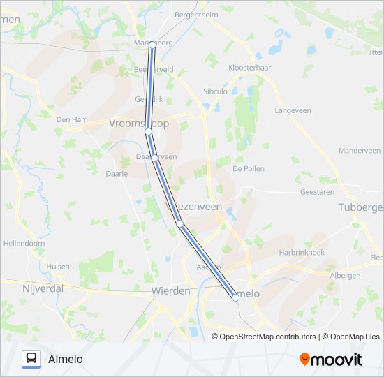 STOPBUS I.P.V. TREIN Bus Line Map