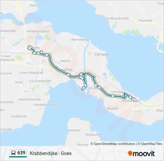 639 Route Schedules Stops And Maps Goes Calvijn College Updated