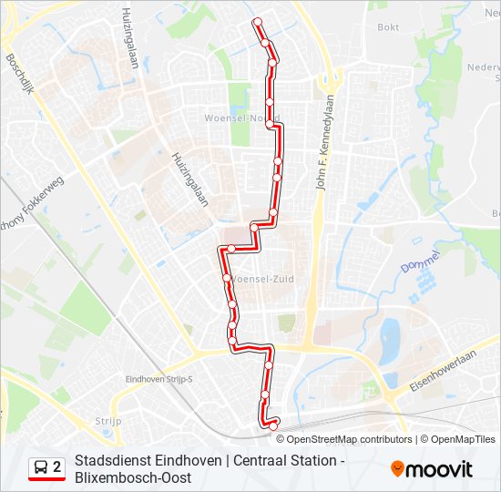 stormloop Bitterheid Overstijgen 2 Route: dienstregelingen, haltes en kaarten - Eindhoven Station  (Bijgewerkt)