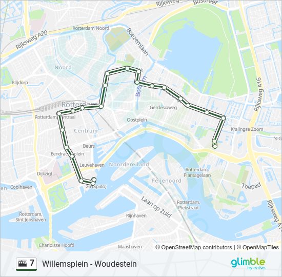 Sluiting atomair Sitcom 7 Route: Schedules, Stops & Maps - Willemsplein (Updated)