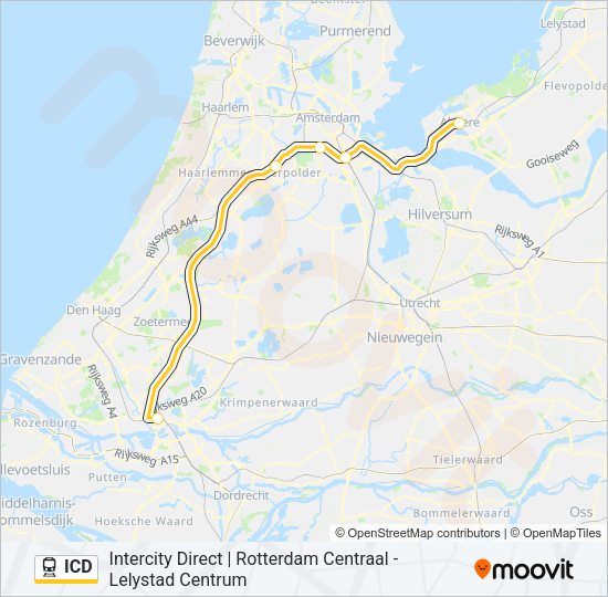 ICD Train Line Map