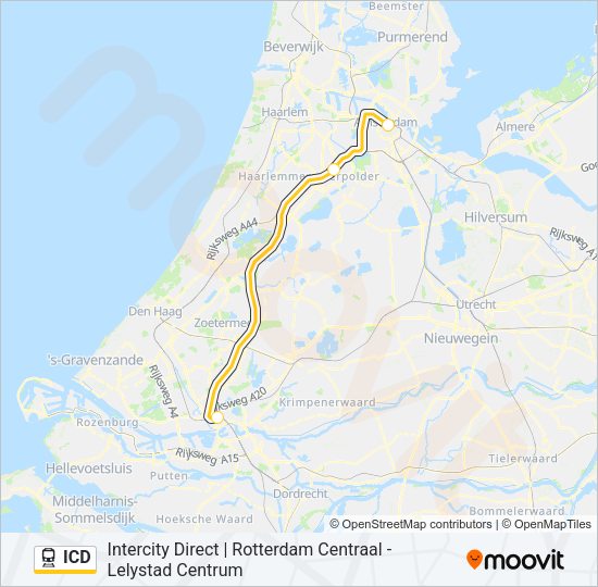 ICD Train Line Map
