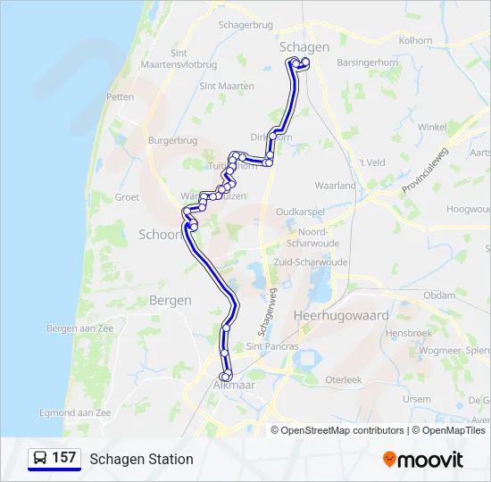 157  Line Map