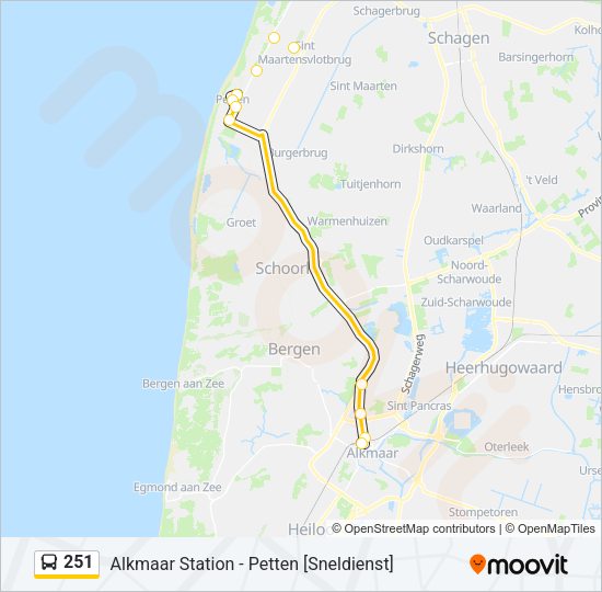 251  Line Map