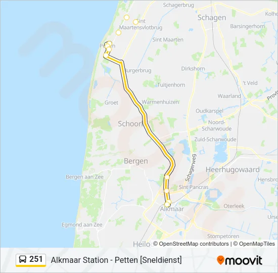 251  Line Map
