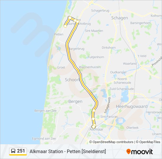 251  Line Map