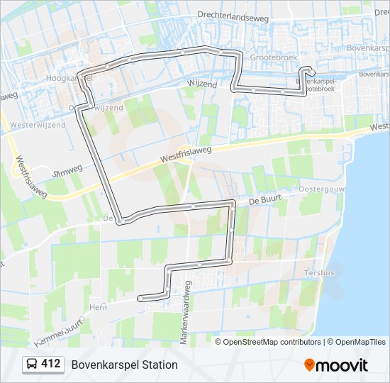 412  Line Map