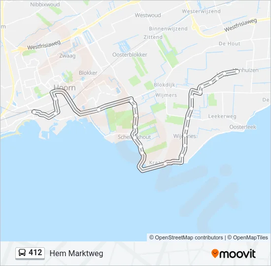 412  Line Map