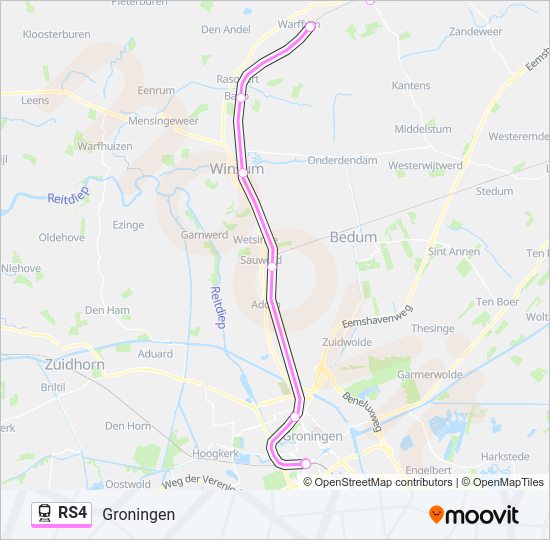 RS4  Line Map