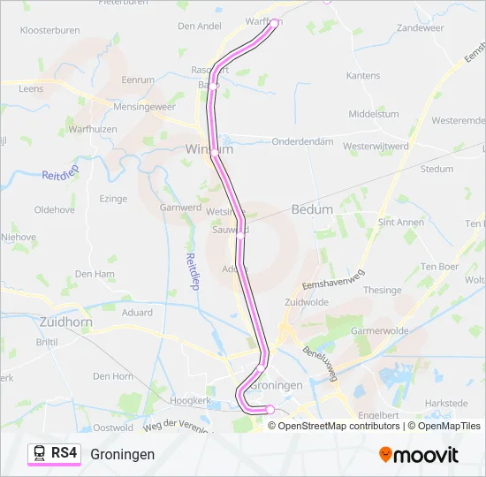 RS4  Line Map