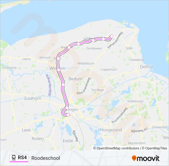 RS4  Line Map