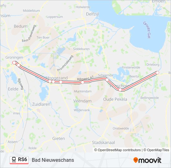 RS6  Line Map