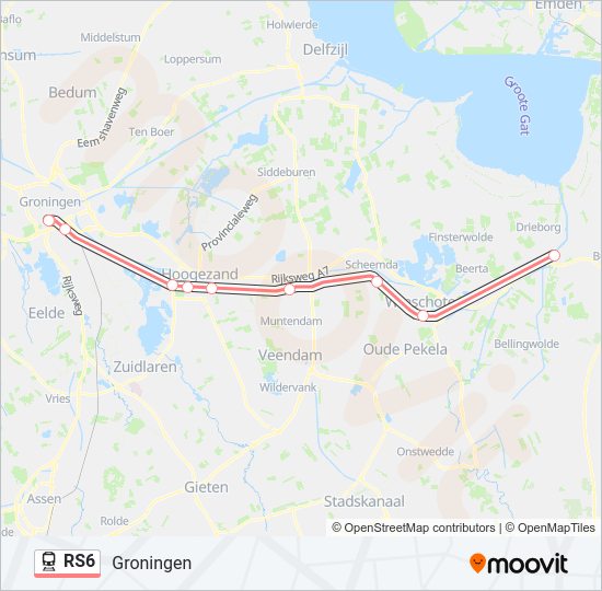 RS6  Line Map