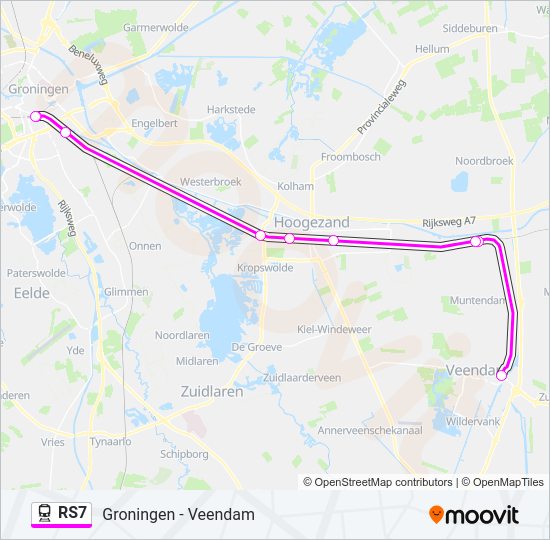 RS7  Line Map