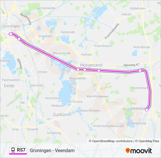 RS7  Line Map