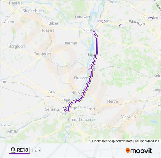 RE18  Line Map