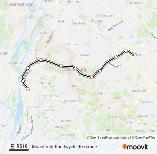 RS18  Line Map