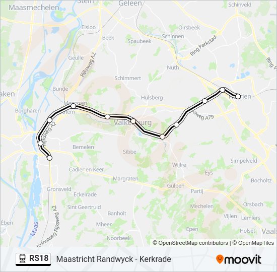 RS18  Line Map