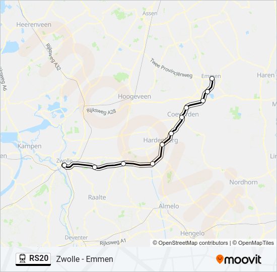 RS20  Line Map