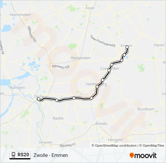 RS20  Line Map