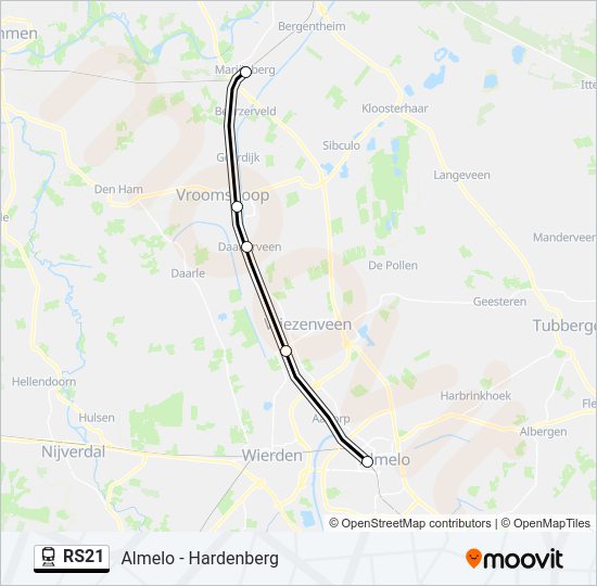RS21  Line Map