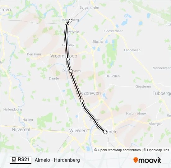 RS21  Line Map