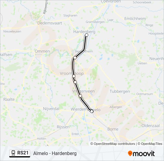 RS21  Line Map