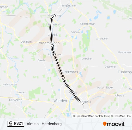 RS21  Line Map