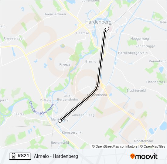 RS21  Line Map
