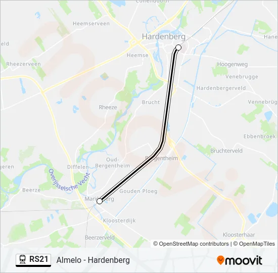 RS21  Line Map