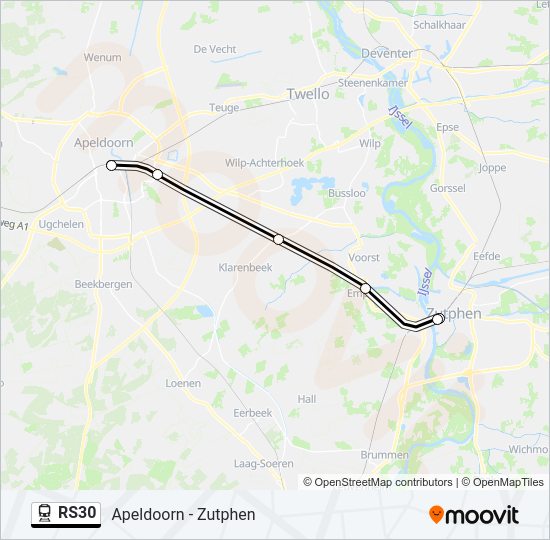 RS30  Line Map