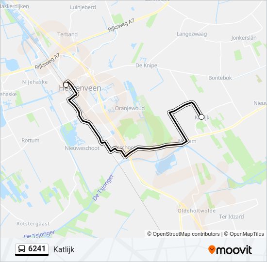 6241 Bus Line Map