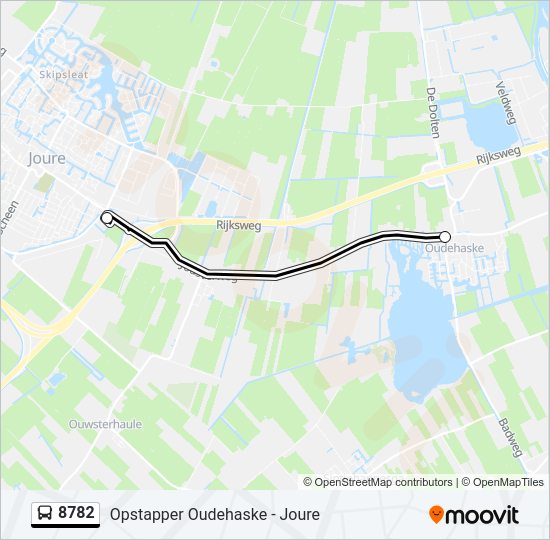 8782 Bus Line Map
