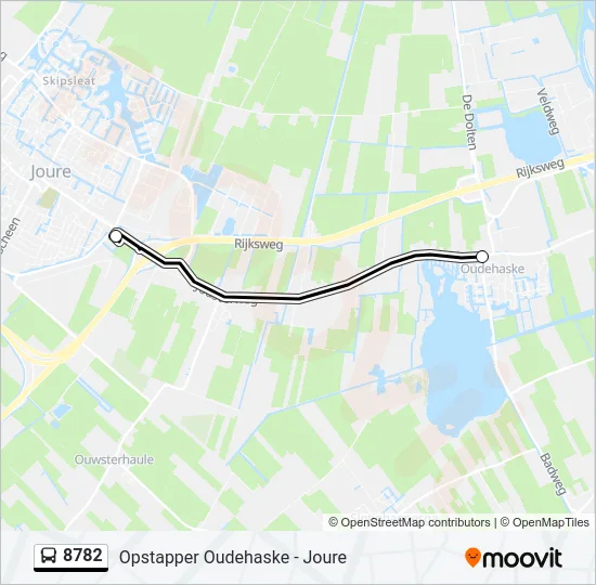 8782 Bus Line Map