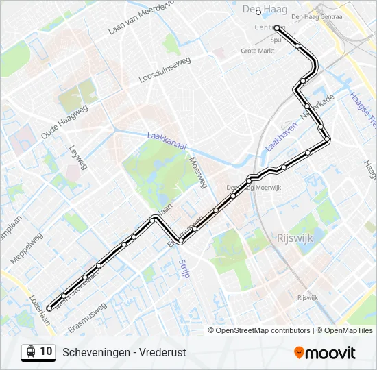 10 Light Rail Line Map