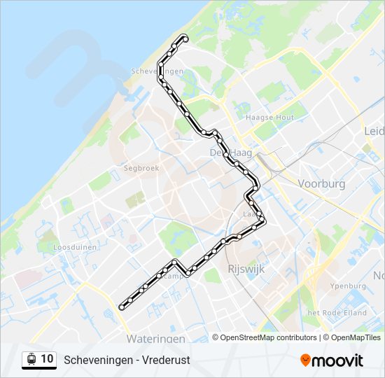 10 Light Rail Line Map